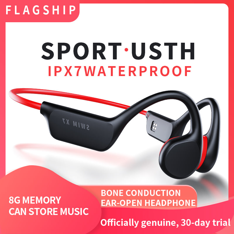 X7 IPX7 bone conduction ear-open headphone